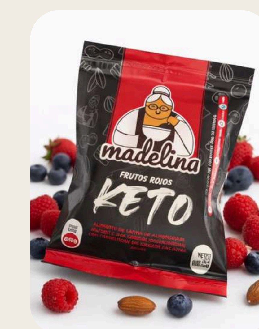 Pouch keto Madelina de frutos rojos