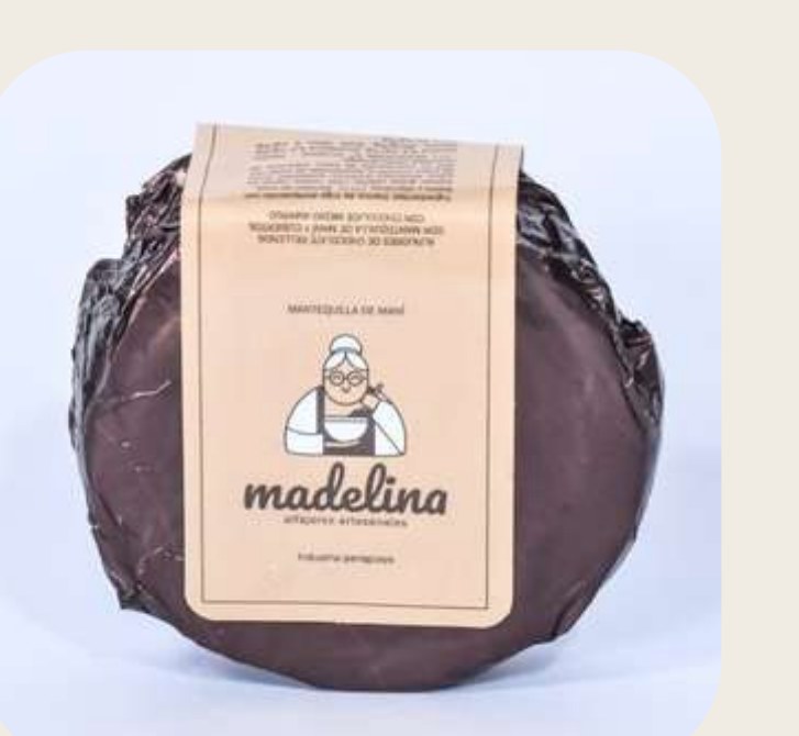 Alfajor tradicional de mantequilla de maní